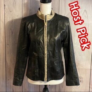 ✅2x Host Pick✅ Image Leather Jacket, Medium